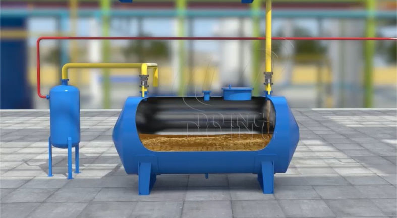 waste oil to diesel regeneration plant