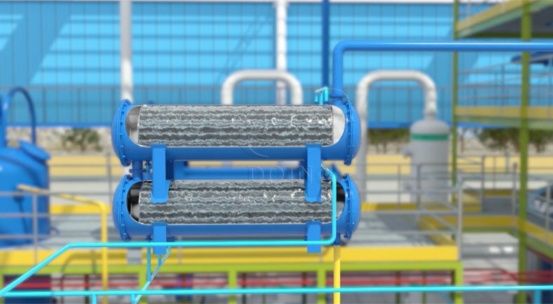 used engine oil refinery machine