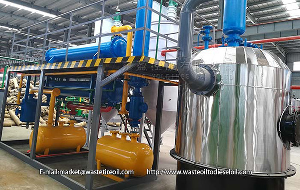 Product  /  Waste Oil Recycling to Diesel Plant