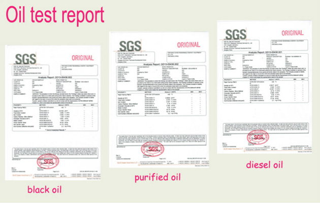 oil test report