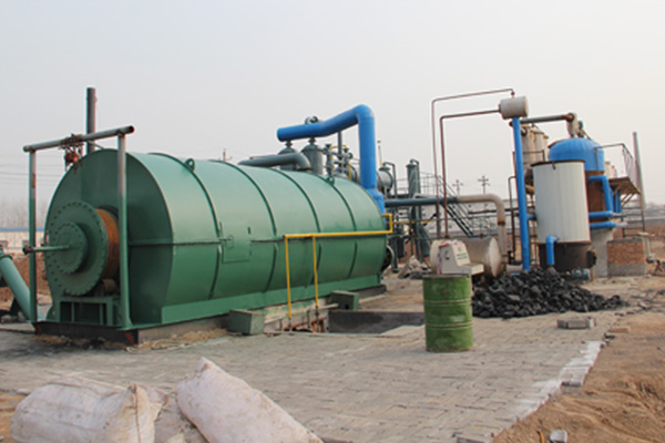 6/8/10T capacity waste plastic pyrolysis to oil plant