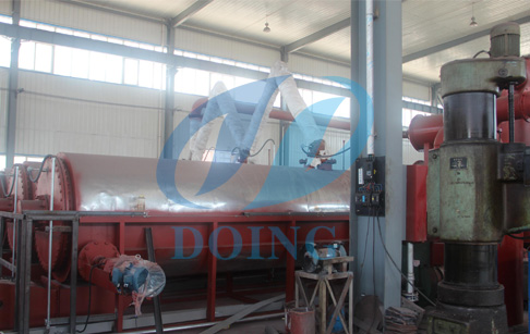 New technology  continuous automatic plastic pyrolysis plant