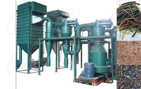 Electronicopper wire recycling machine