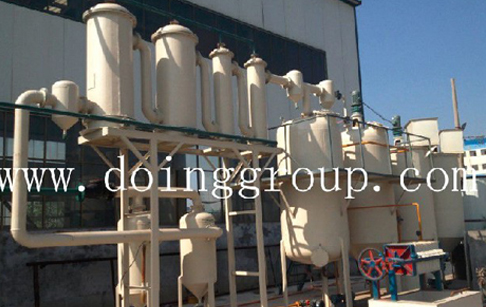 Waste oil to diesel plant distillation plant