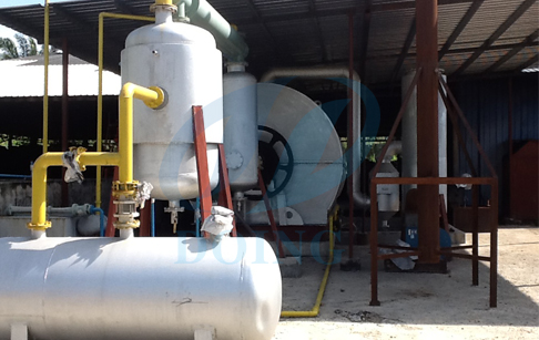 Malaysia installation waste tyre recycling pyrolysis plant 