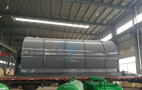 10T/D continuous process waste tyre pyrolysis plant delivered to Philippines