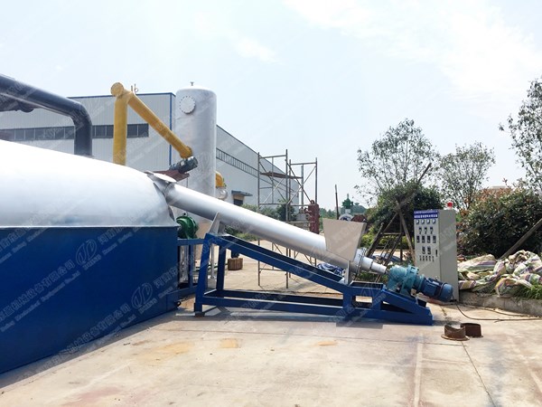 continuous tyre pyrolysis plant