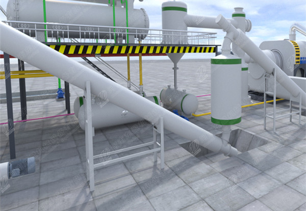 continuous pyrolysis plant