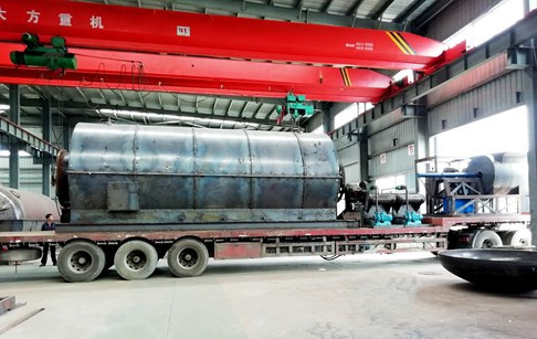 2 sets 10 T/D used tyre pyrolysis plants delivery to Yunnan