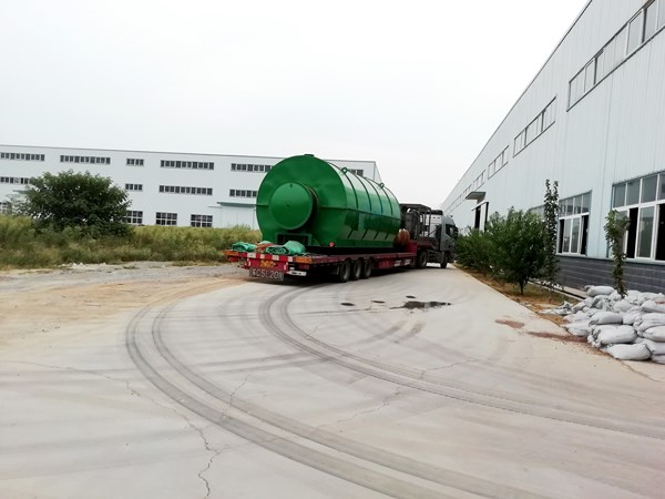 2 sets tyre to oil plants successfully delivered to jiangsu in china