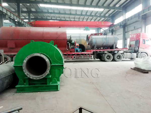 used tyre pyrolysis plant 