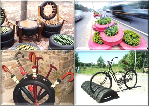 ways to recycle tires