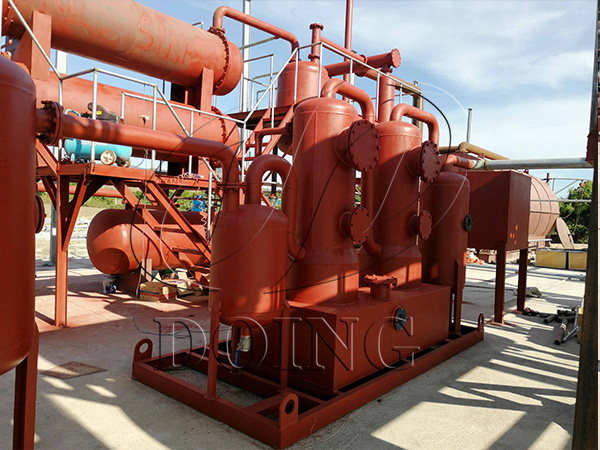 tyre pyrolysis equipment