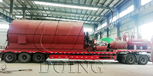 waste tyre pyrolysis plant