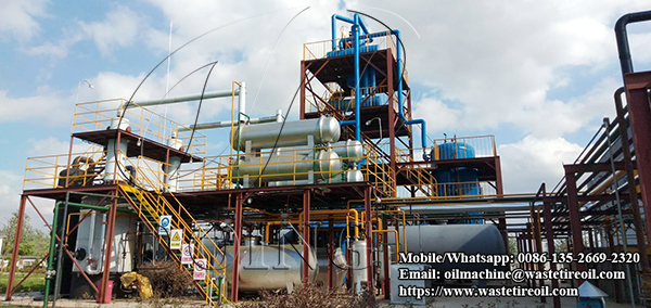 waste oil to diesel plant