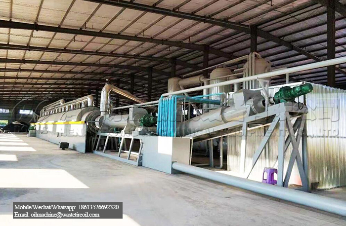 fully automatic tyre pyrolysis plant