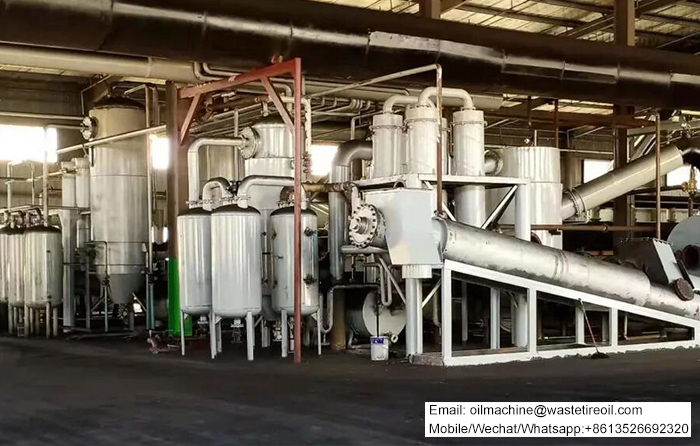 continuous tyre pyrolysis plant