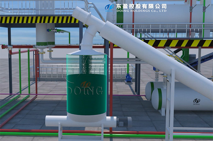 continuous pyrolysis plant