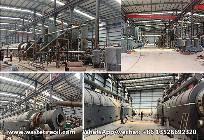  continuous tire recycling plant 