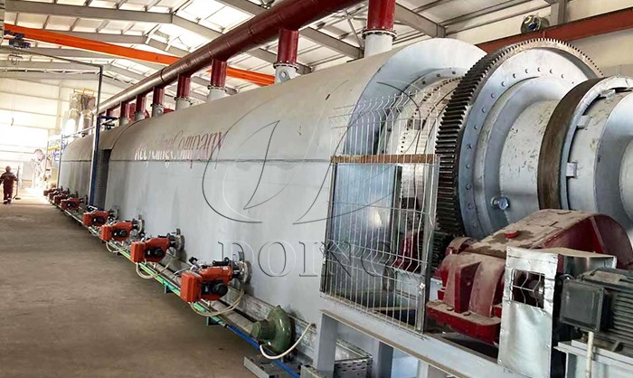 fully continuous waste tire pyrolysis plant 