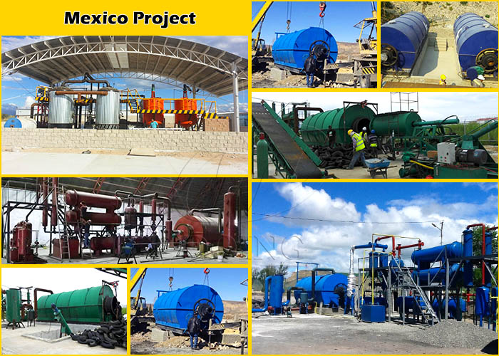 waste plastic to diesel recycling machine in Mexico