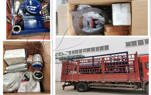 500kg waste tire pyrolysis plant delivered to Croatia from Doing Company
