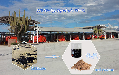 Colombian customer purchased 15TPD batch type and semi-continuous type oil sludge pyrolysis equipment s from DOING