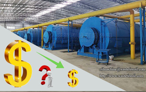 What’s the waste tire recycling machine price?