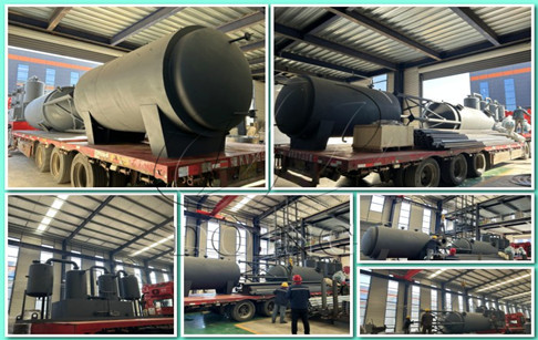 DOING 50tons/day full continuous waste tire pyrolysis plant was delivered to Shanxi, China