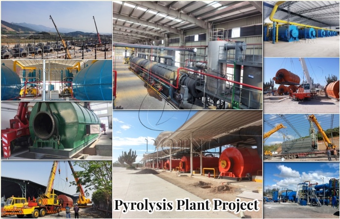 Project cases of DOING pyrolysis plant