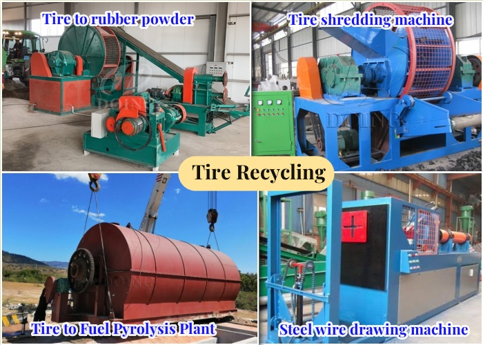 waste tire recycling plants for sale