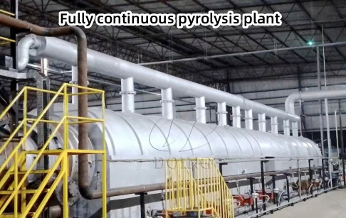50 TPD fully continuous pyrolysis plant project installed in Brazil