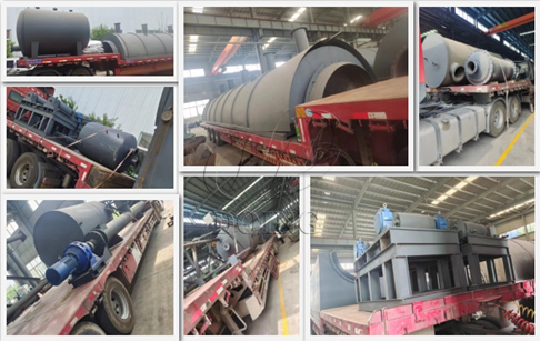 DOING full continuous tire rubber powder pyrolysis plant was delivered to Chongqing, China