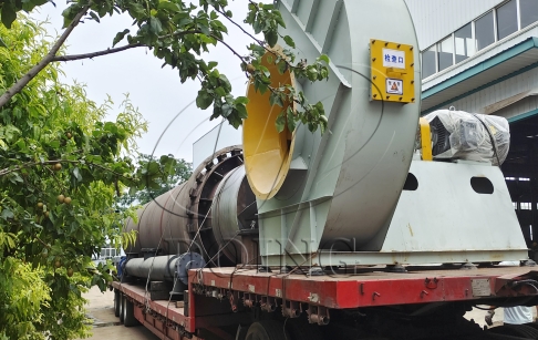 2 sets of 50TPD fully continuous tire pyrolysis plants delivered from DOING Manufacturer Factory
