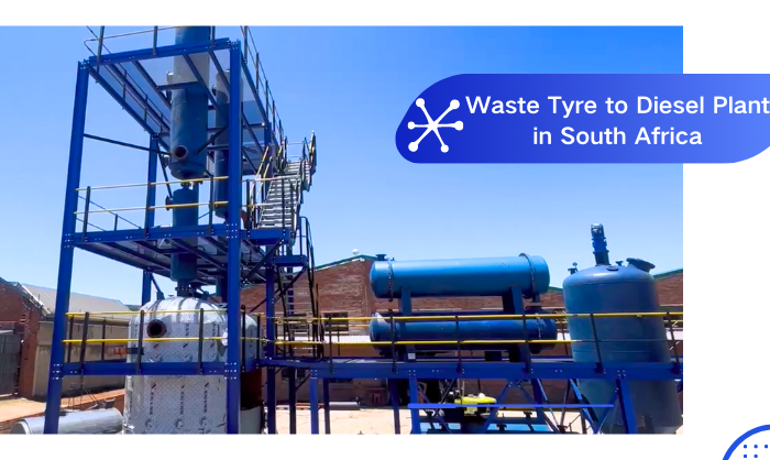 The latest tyre oil distillation plant ordered by South African customer