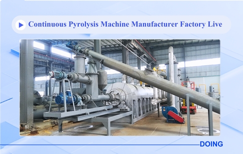 Welcome to see DOING continuous pyrolysis plant live show