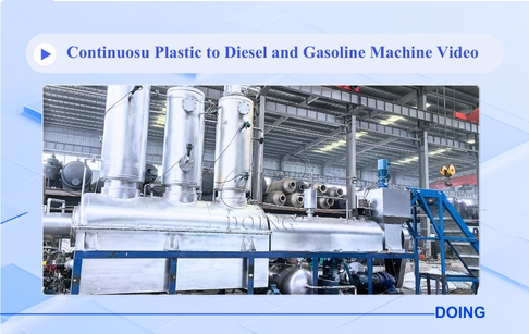 Machine to turn plastic into diesel,demo that processing plastic to diesel