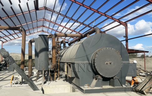 DOING DY-15 Waste Tire Pyrolysis Machine Project Successfully Installed in Kenya