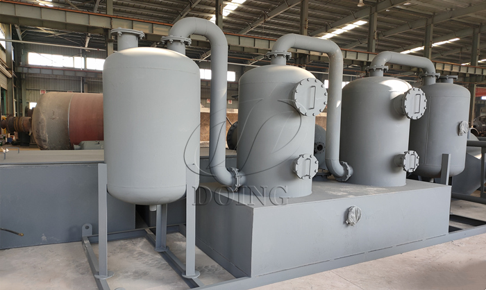 DOING solid waste pyrolysis plant