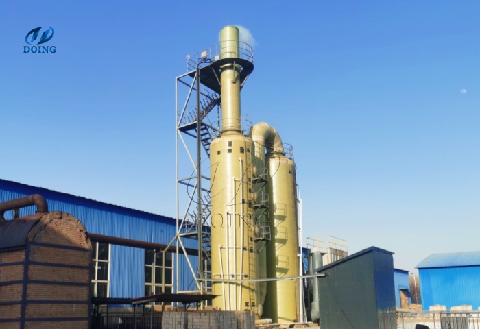 DOING waste to fuel pyrolysis plant