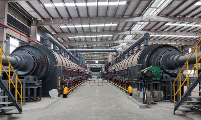 100TPD fully continuous pyrolysis project in China