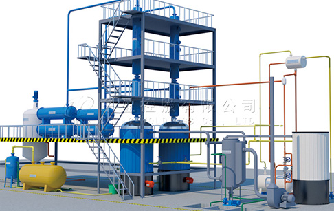 Waste Oil Distillation Machine