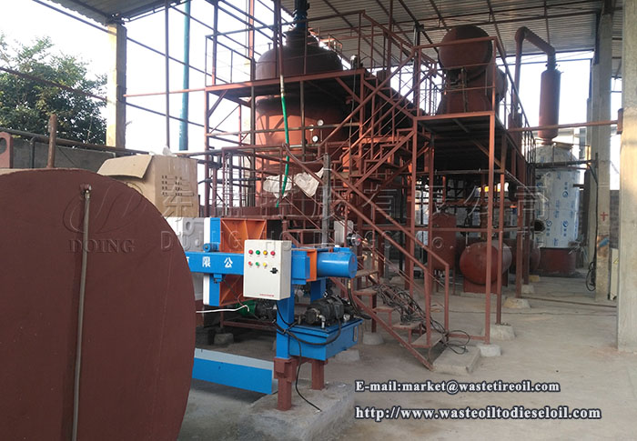 waste oil distillation machine