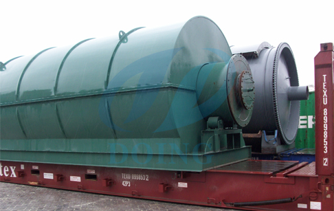 waste tyre pyrolysis plant