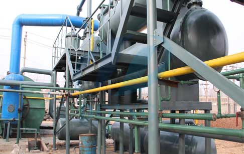 vacuum distillation plant