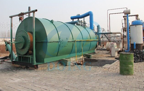 waste tyre pyrolysis plant