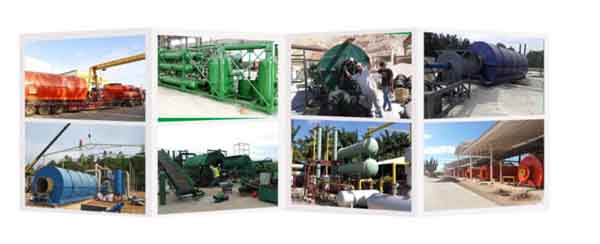 continuous waste plastic pyrolysis plant 