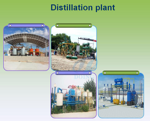 waste oil to diesel plant