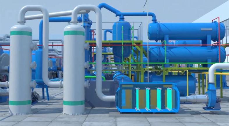 Environmental batch pyrolysis system