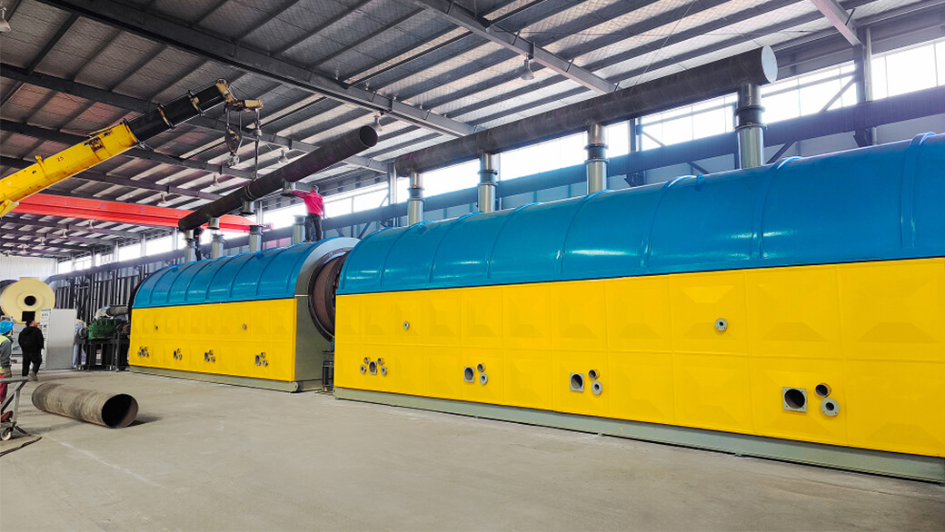 Continuous pyrolysis equipment certificates